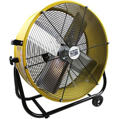 MaxxAir 24-inch Belt Drive Drum Fan MaxxAir 24-inch Belt Drive Drum Fan